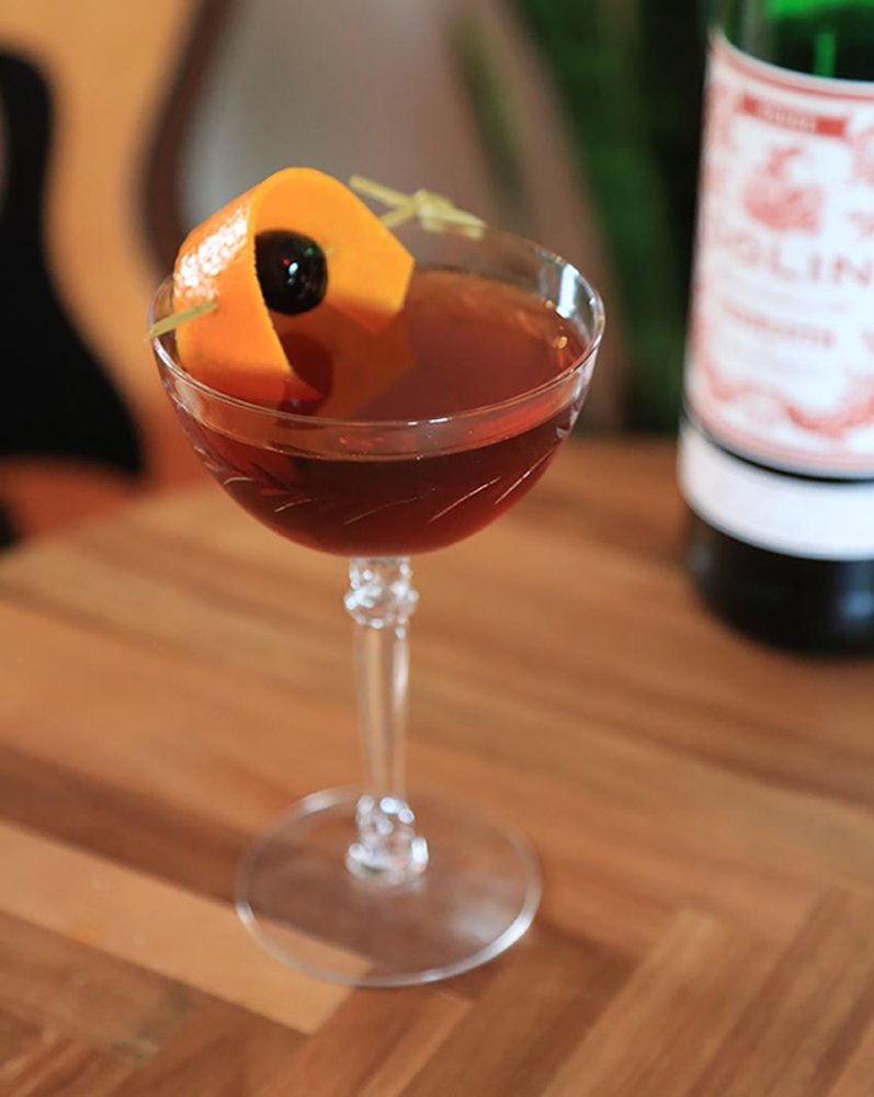 Blood Orange Manhattan 