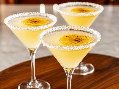 Charred Lemon Drop